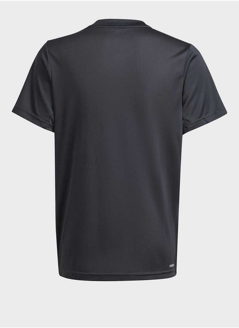 Adidas - Kids Train Essential Logo T-Shirt - Image 1