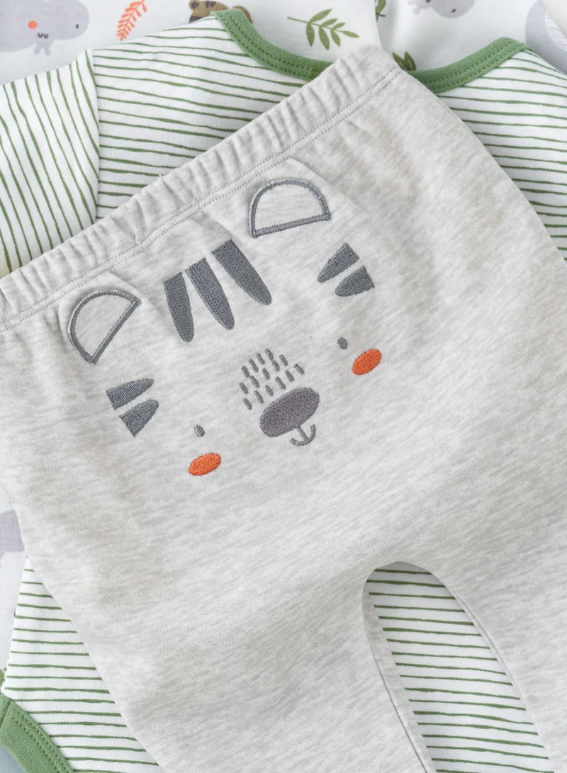 Boo Boo BooBoo Kids Jungle Range 3 PC 2 Bodysuit +Legging