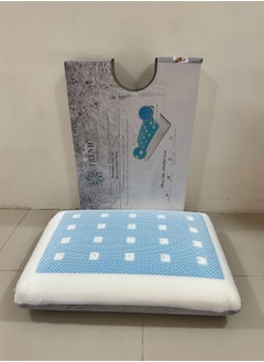 Brides Medical Memory Foam Pillow - Gel - Blue  - Image 3