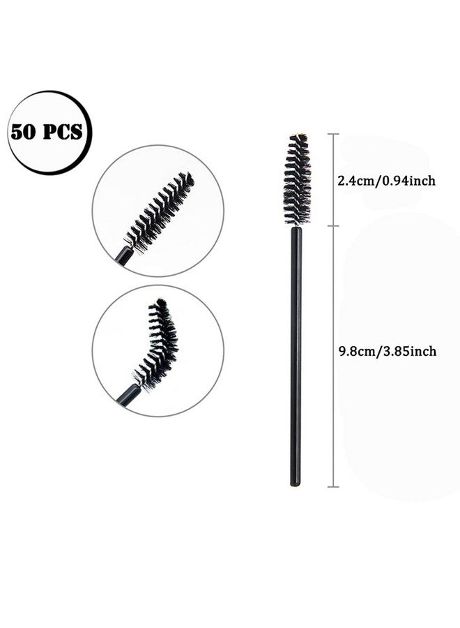 AKOAK 50 Pcs Disposable Eyelash Extension Mascara Stick Applicator Professional Cosmetics And Beauty Tools For Women - Image 2