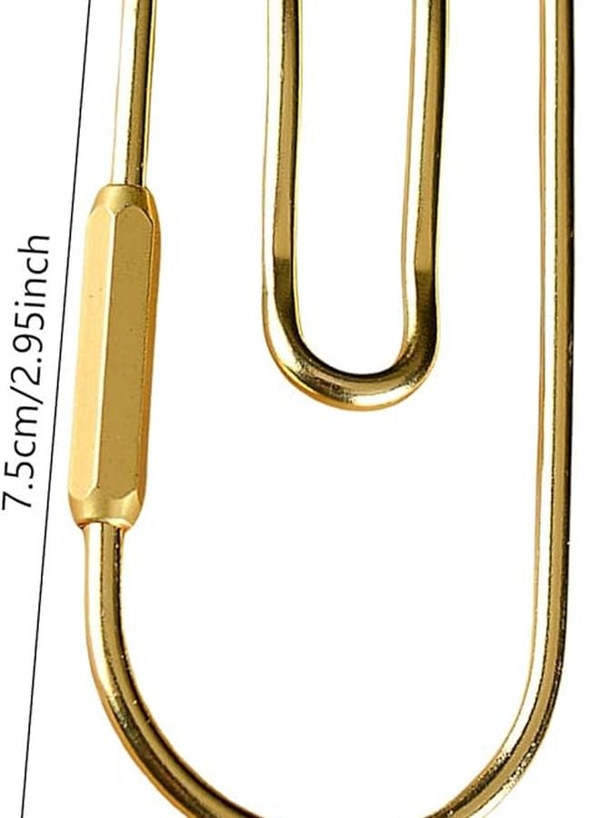 Heavy Duty Brass Key Ring Organizer With Belt Clip Openable Hook For Key Management - Image 5