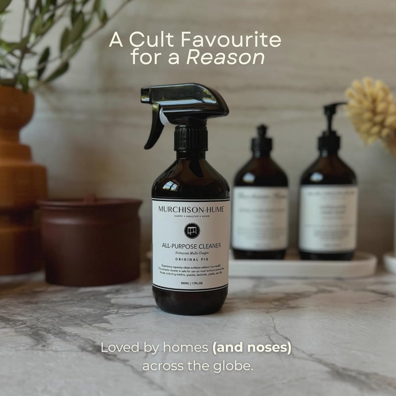 Murchison-Hume All-Purpose Cleaner - Natural, Non-Toxic, Safe on All Surfaces - Plant-Based Multi-Surface Spray for Kitchen, Bathroom & Home - Original Fig - Image 5