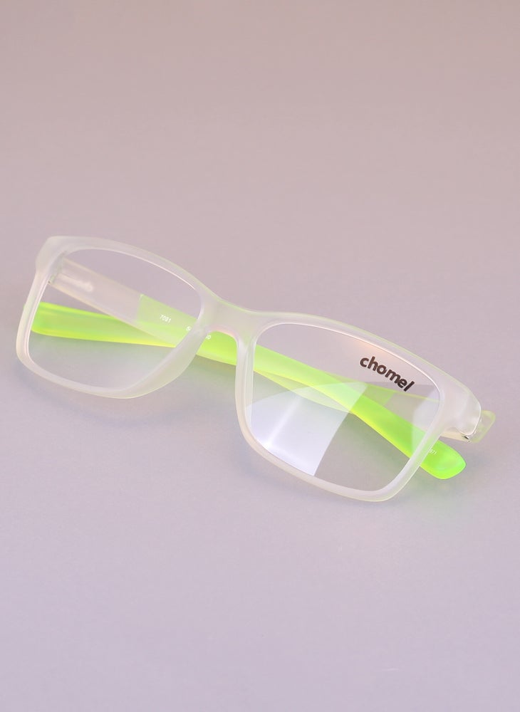 Chomel Rectangle Eyeware Optical Frame 7091 For Men And Women - Image 2
