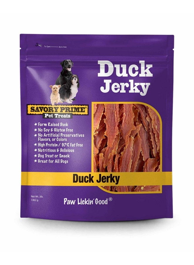 Savory Prime Natural Duck Jerky 48 oz. - Image 3