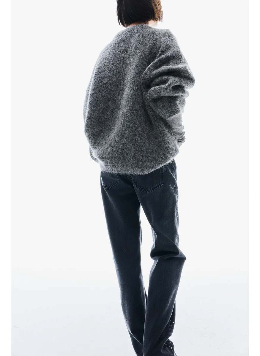 اتش اند ام Oversized Mohair-Blend Jumper