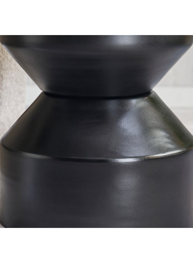 Home Box Laha Genuine Marble Top Accent Table - Image 4
