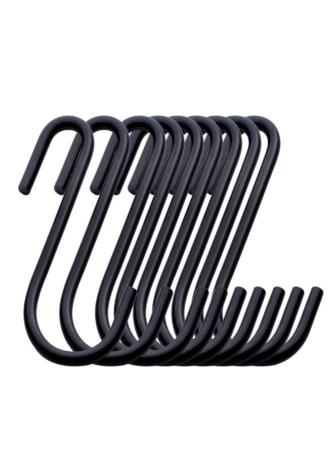 30 Pcs S metal hook, Pans Pots Hooks Small S Shaped Hangers Hooks for Hanging Kitchenware Pans Pots Utensils Clothes Bags Towels Plants 