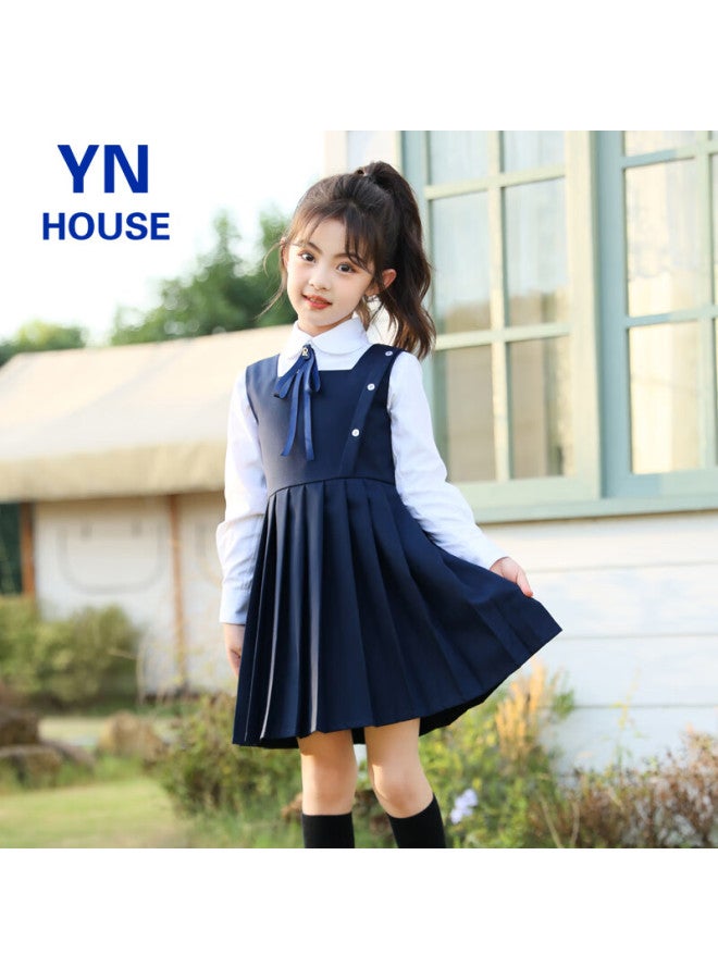 Yinuofang Girls' Dress Set For Children's Day Graduation Season School Uniform Host Performance Costume - Image 4