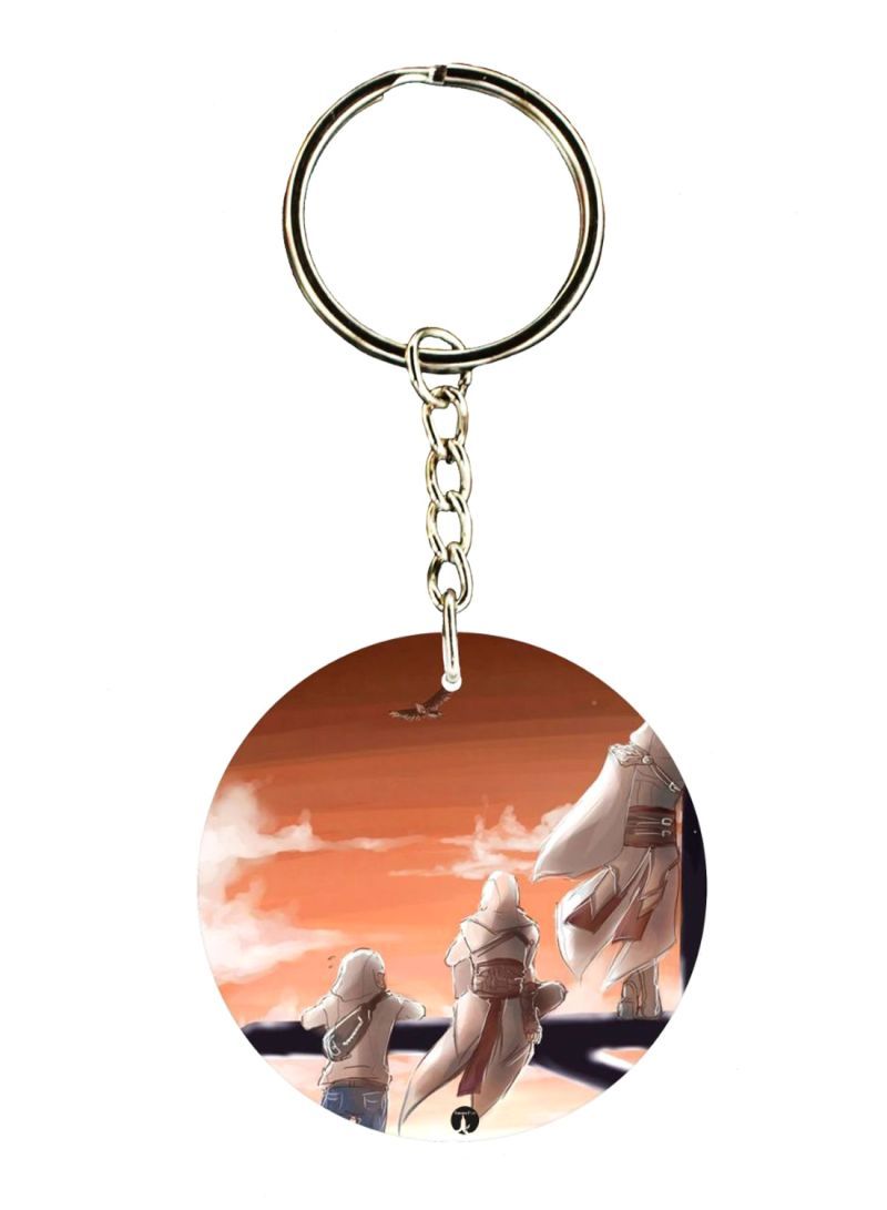 Assassins Creed Printed Keychain