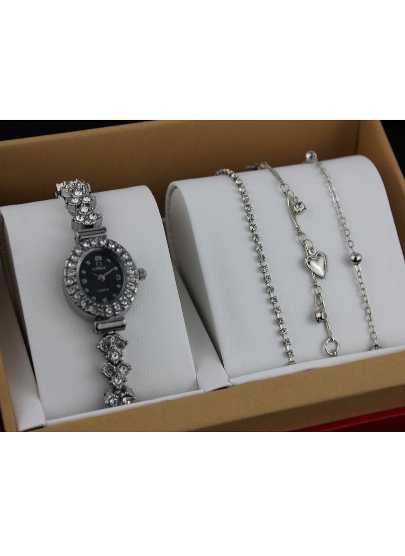 Reclaim with Argireline Women's evening watch set 