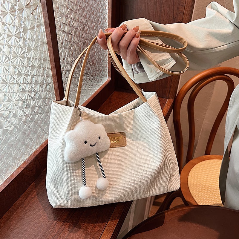 Stylish Women's Shoulder Bag Large Capacity Tote - Image 3