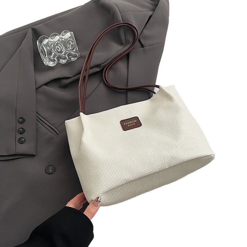 Stylish Women's Shoulder Bag Large Capacity Tote - Image 5