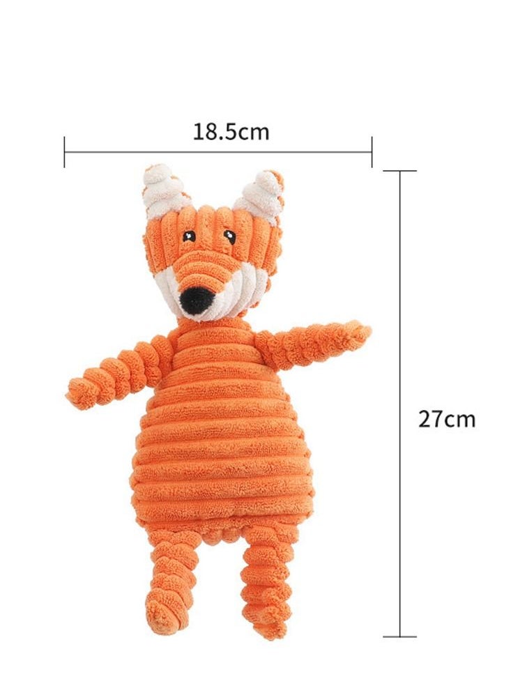 Arabest Dog Plush Sounding Toy Teething & Bite Resistant Interactive Pet Dog Toy  - Image 5