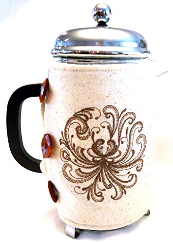 Integrity Designs Scandinavian Rosemaling Embroidered French Press Cozy - Image 5