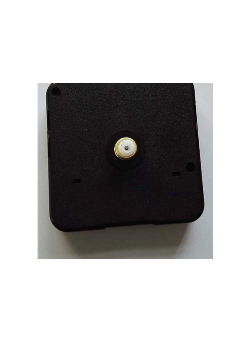 Silence Quartz Clock Movement Silent Clock Mechanism Replacement Part Quartz Clock with Hook Movement Kits DIY Repair Parts (Green, Without Battery, A Clock Core and 3 Pointers)