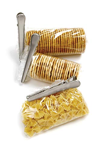 Norpro 163 Stainless Steel Jaw Clips, Set of 3, 3 Piece, Silver - Image 4