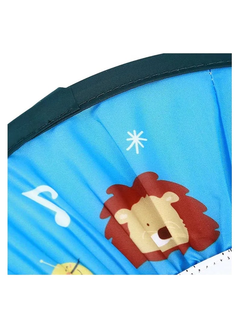 STAR BABiES Sunbaby Buy 1 Get 1 (Splash bath tub with kids shower cap - Blue/Blue - Image 5