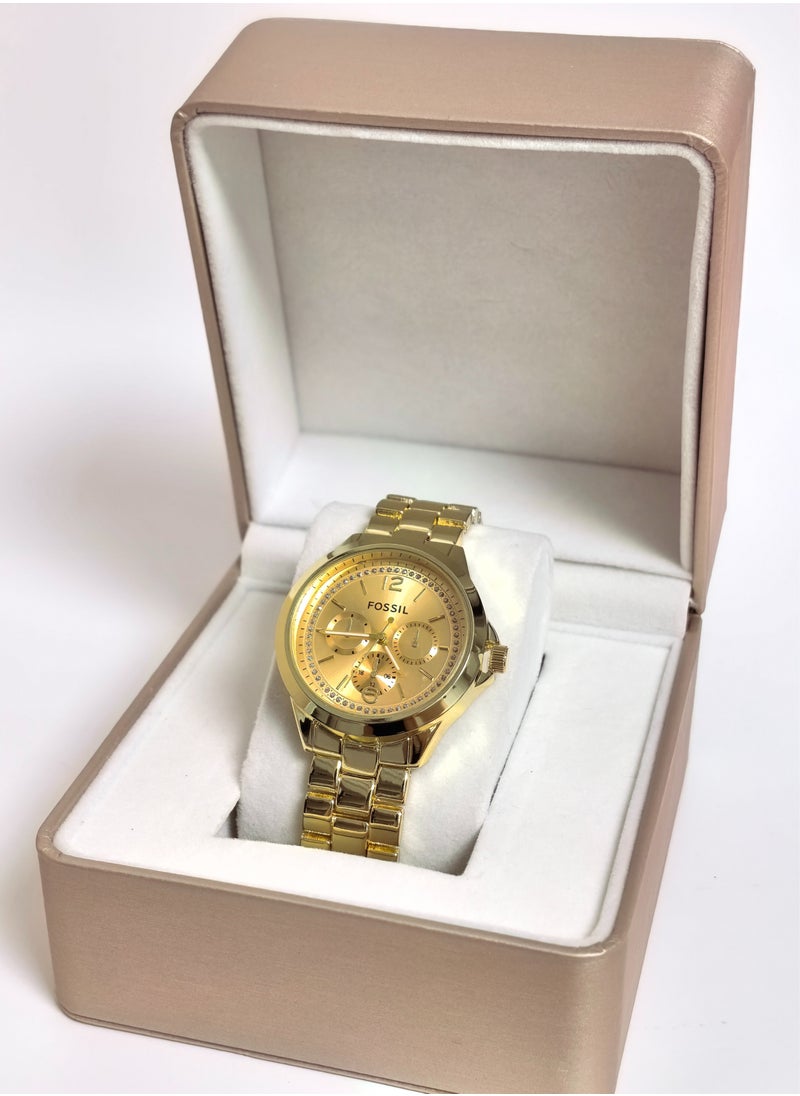 Fossil Gift Shop Fossil luxury elegant high-end watch stainless steel watch  - Image 1