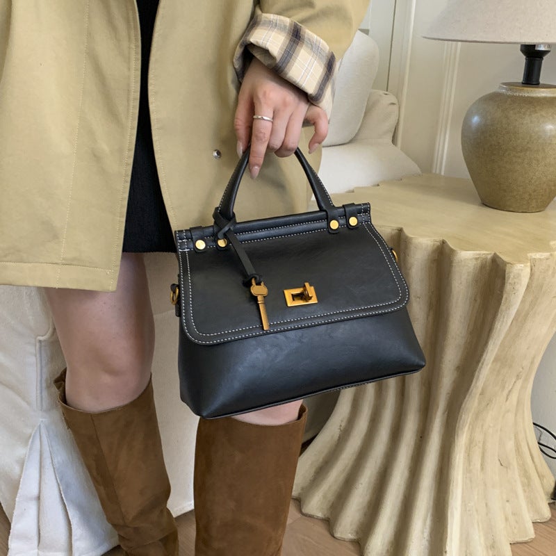 Women's PU Shoulder Bag Crossbody Tote - Image 3