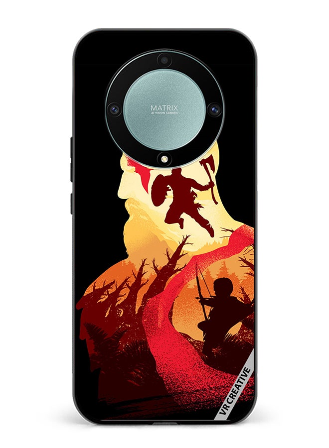 VR CREATIVE Protective Case Cover For Honor X9b God Of War Design Multicolour - Image 1
