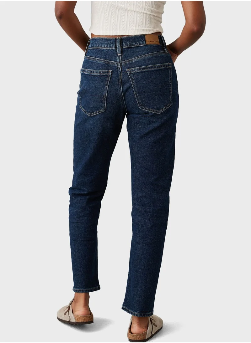 American Eagle High Waist Ankle Jeans