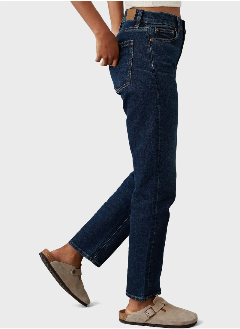 American Eagle High Waist Ankle Jeans