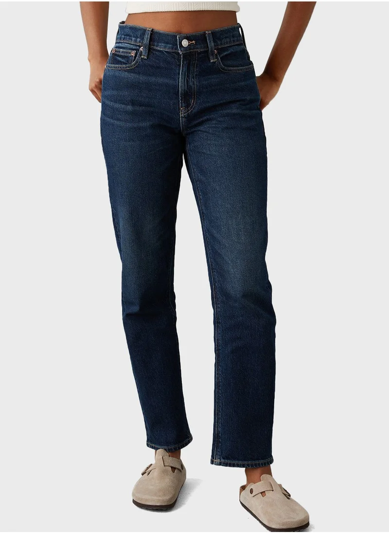 American Eagle High Waist Ankle Jeans