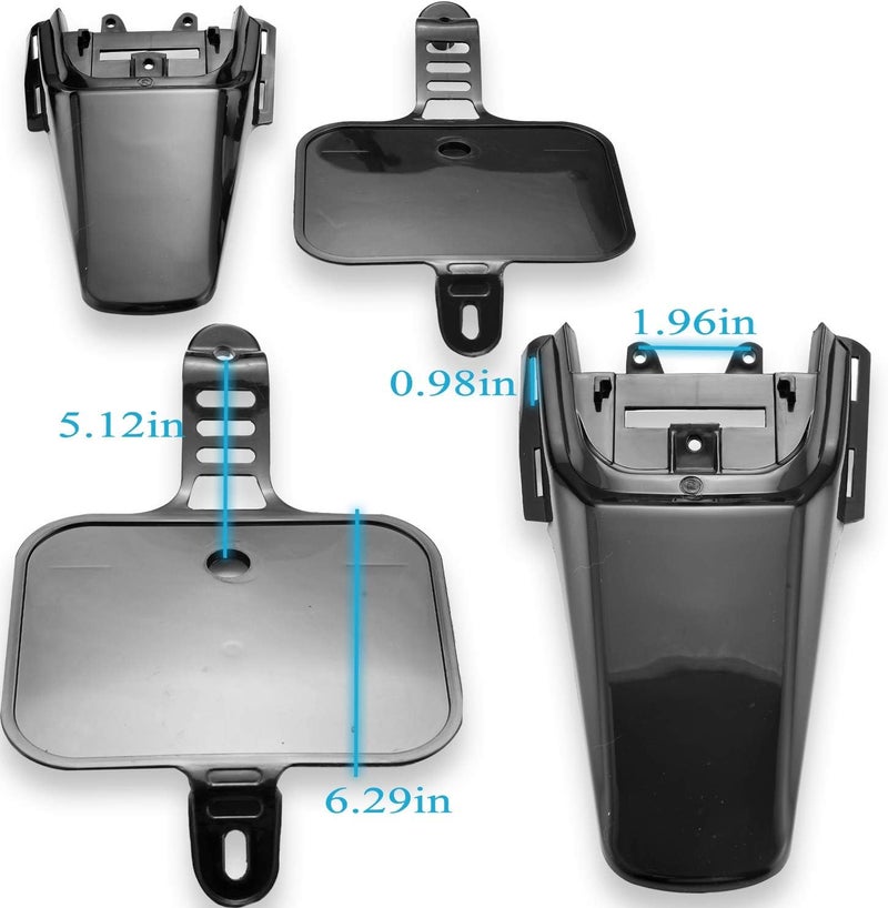 necaces Plastic Fender Fairing Kit Set,Plastic Body Fender Kit for XR50 CRF50 Chinese Mini Dirt Bikes - Image 5