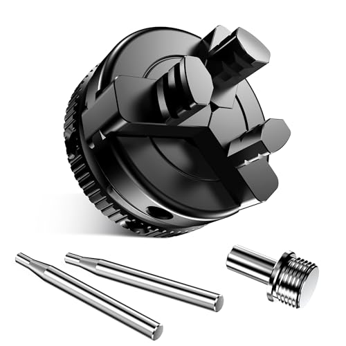 ArtyMaster 2 inch Mini 3Jaw Selfcenter woodworking chuck M18X15mm Thread and 04 inch connector Mini lathe Chuck - Image 1