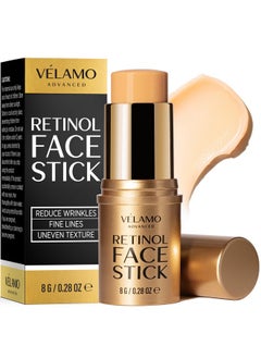 VELAMO ADVANCED Retinol Face Stick: Reduce Fine Lines Wrinkles And Uneven Texture - Retinol Cream Wrinkle Cream For Face Anti Wrinkle Cream Anti Aging Face Cream - 0.28 Oz/8G  - Image 1