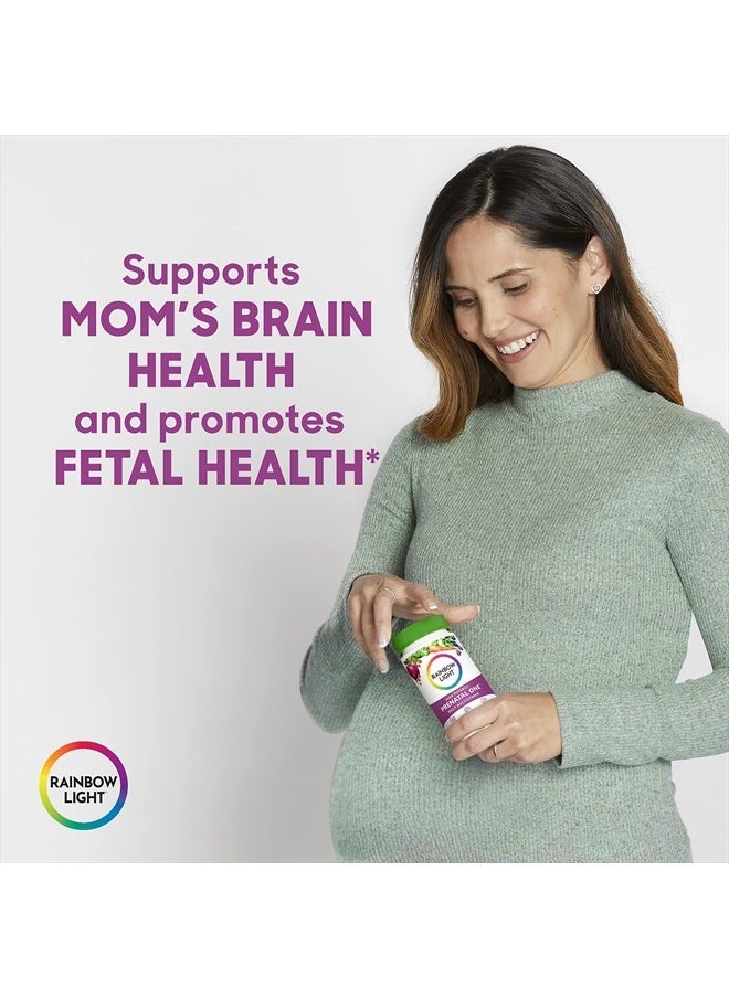 Rainbow Light High-Potency Prenatal One Multivitamin, Prenatal Health Multivitamin Supports Mom's Health and Baby's Development, With Vitamin C, Vegan, 30 Count  - Image 5