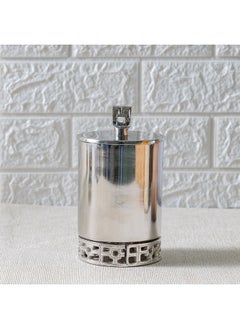 Avalon Canister Stylish and Durable Storage Canister for Kitchen Pantry and Home Use Perfect for Storing Sugar Flour Spices and Other Essentials Elegant Design 10X10X16 Cm Nickel