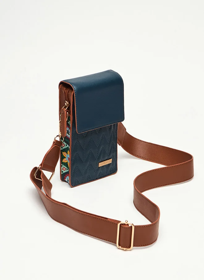 تشومباك The Policia Crossbody Bag -  Floral | Digital Nomad