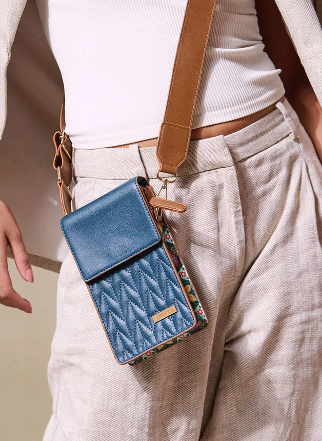 تشومباك The Policia Crossbody Bag -  Floral | Digital Nomad