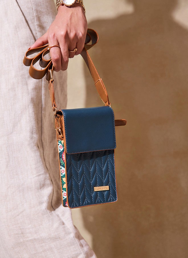 Chumbak The Policia Crossbody Bag -  Floral | Digital Nomad - Image 5