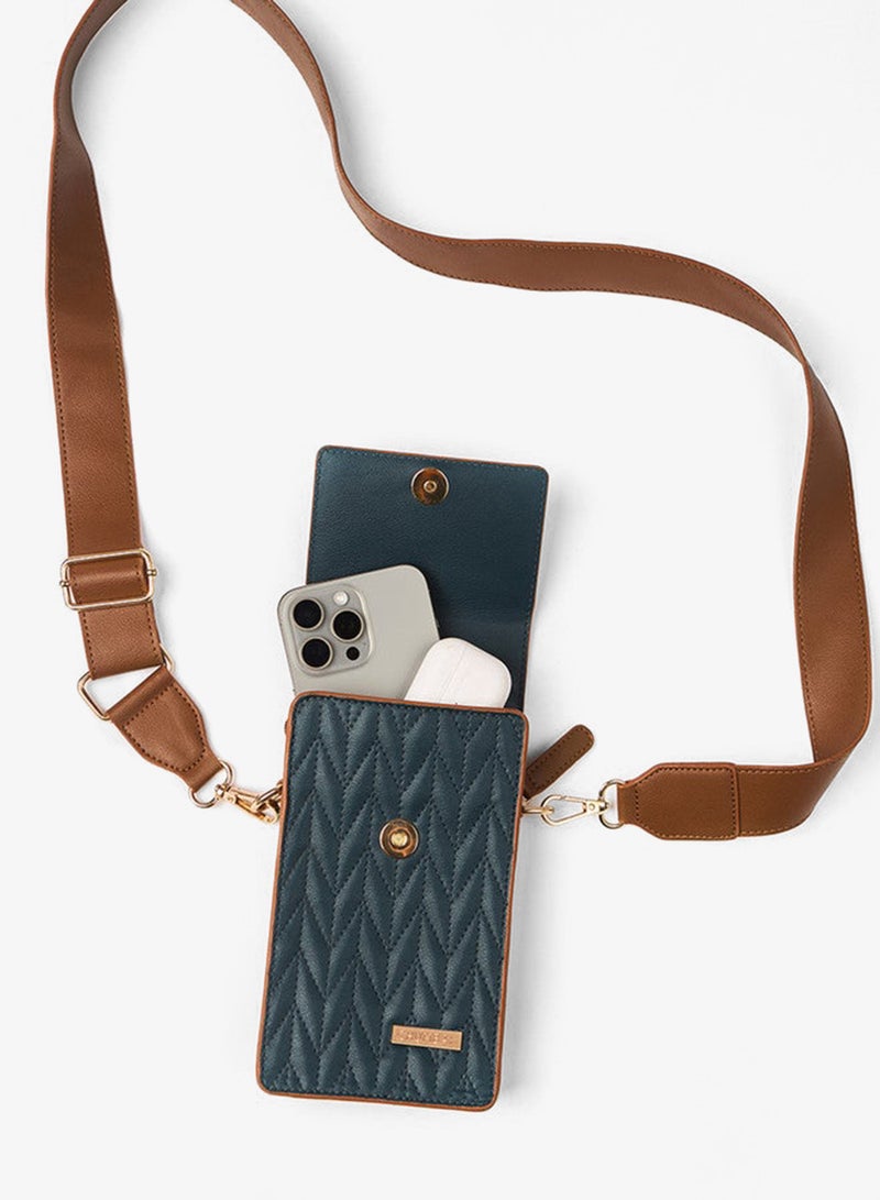 Chumbak The Policia Crossbody Bag -  Floral | Digital Nomad - Image 4