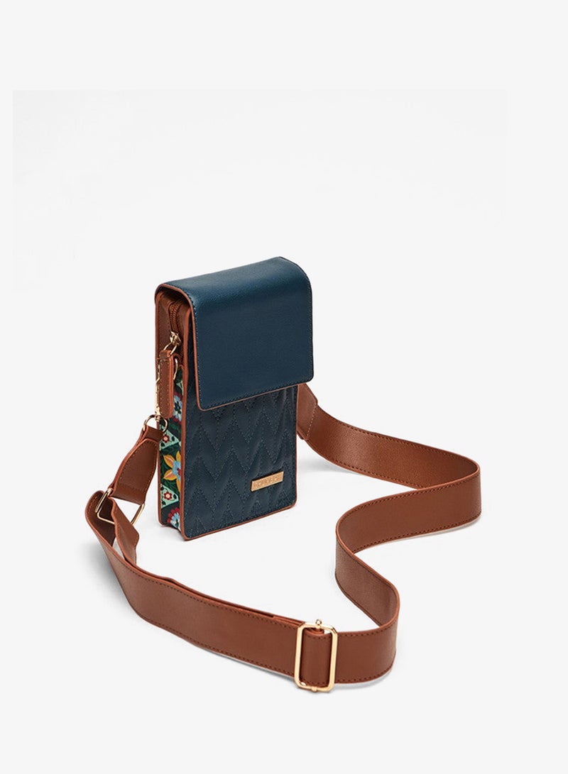Chumbak The Policia Crossbody Bag -  Floral | Digital Nomad - Image 2