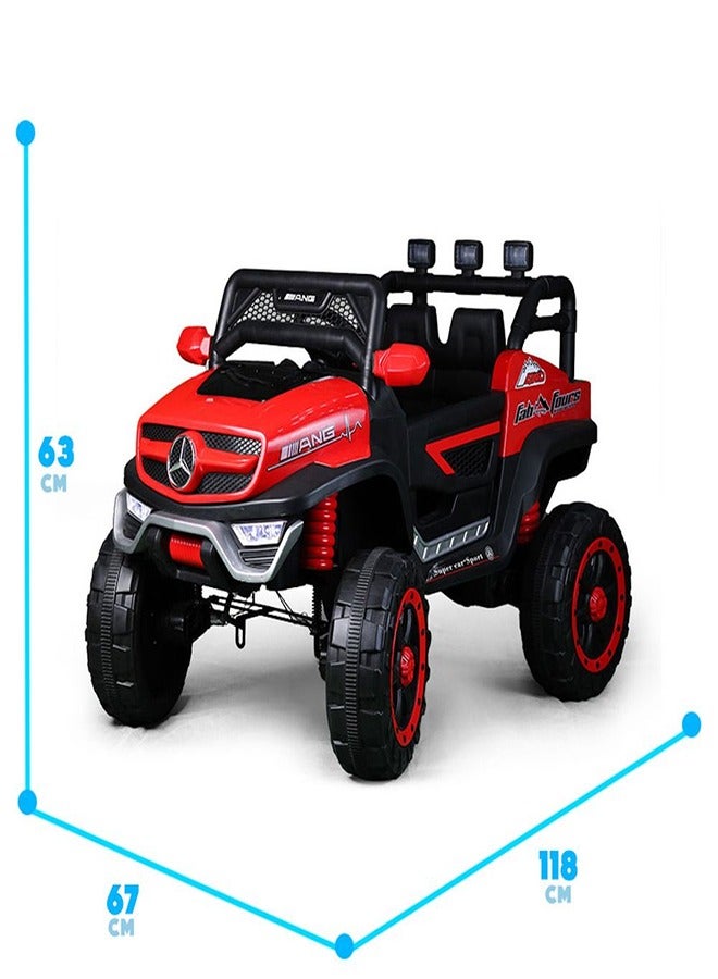 Dream Land Taurus Electric Rides-on for Kids with Remote Control - Red - YT-1688 - Image 4
