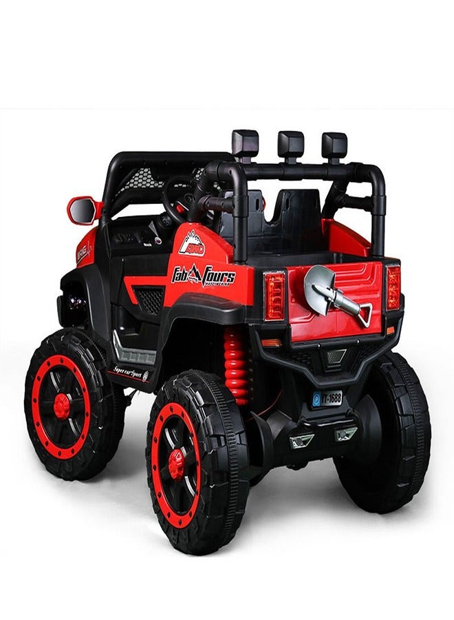 Dream Land Taurus Electric Rides-on for Kids with Remote Control - Red - YT-1688 - Image 3