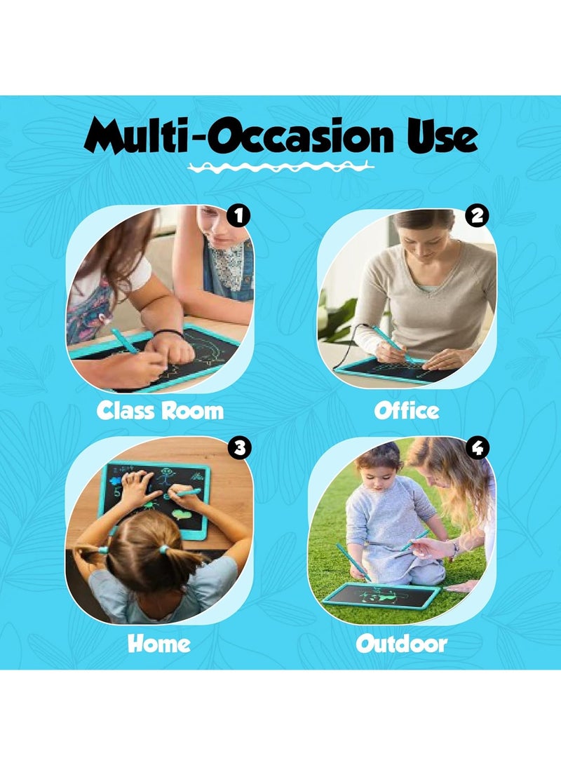 سبوتيجو تابلت كتابة LCD مع قلم للاطفال - تابلت رسم للاطفال مقاس 15 انش - تابلت كتابة ملون للاطفال الصغار، تابلت رسم تعليمي للاطفال للمدرسة والمنزل، تابلت رسم LCD قابل للمسح للبنات والاولاد - Image 4