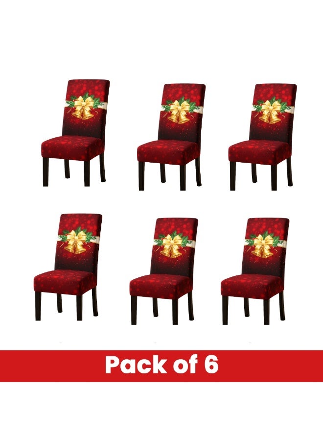 PRINTSHOP4ME Christmas Chair Covers 40x65 Cm – Festive Dining Chair Slipcovers For Holiday Party Decorations–Ideal For Family Gatherings,Christmas Dinner - Image 2