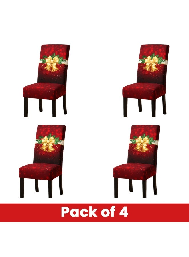 PRINTSHOP4ME Christmas Chair Covers 40x65 Cm – Festive Dining Chair Slipcovers For Holiday Party Decorations–Ideal For Family Gatherings,Christmas Dinner - Image 3