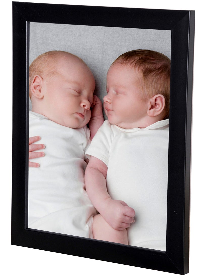 Black photo frames (1psc 20x25 + 3psc 15x21) - Image 2