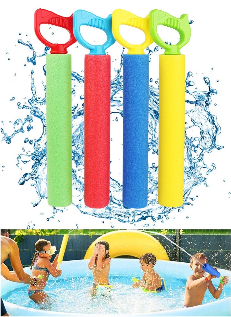 تابيت 4PCS الماء انفجار للأطفال ، الرغوة انفجار حقن المسدسات لحفلة حمام السباحة الصيفي ، في الهواء الطلق الشاطئ ألعاب المياه للأولاد والبنات  - Image 1