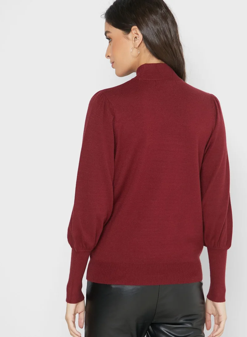 VERO MODA Balloon Sleeve Top