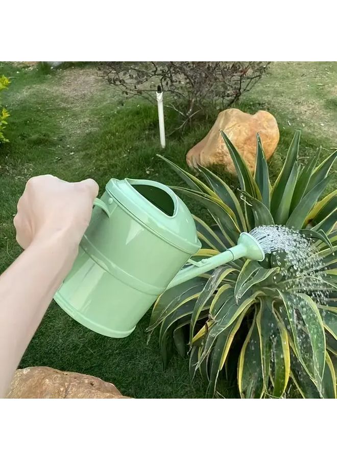 Mint Green Lightweight Watering Can With Detachable Spout Leakproof For Indoor Outdoor Plants - Image 1