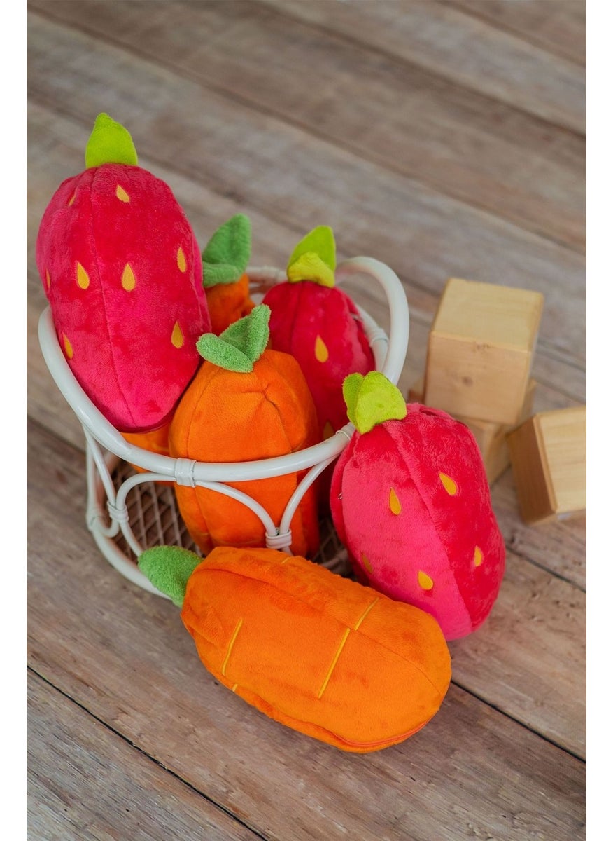 Canestar Special Gift for Lover Strawberry Rabbit Plush Toy with Bag Strawberry Rabbit 50CM  - Image 4