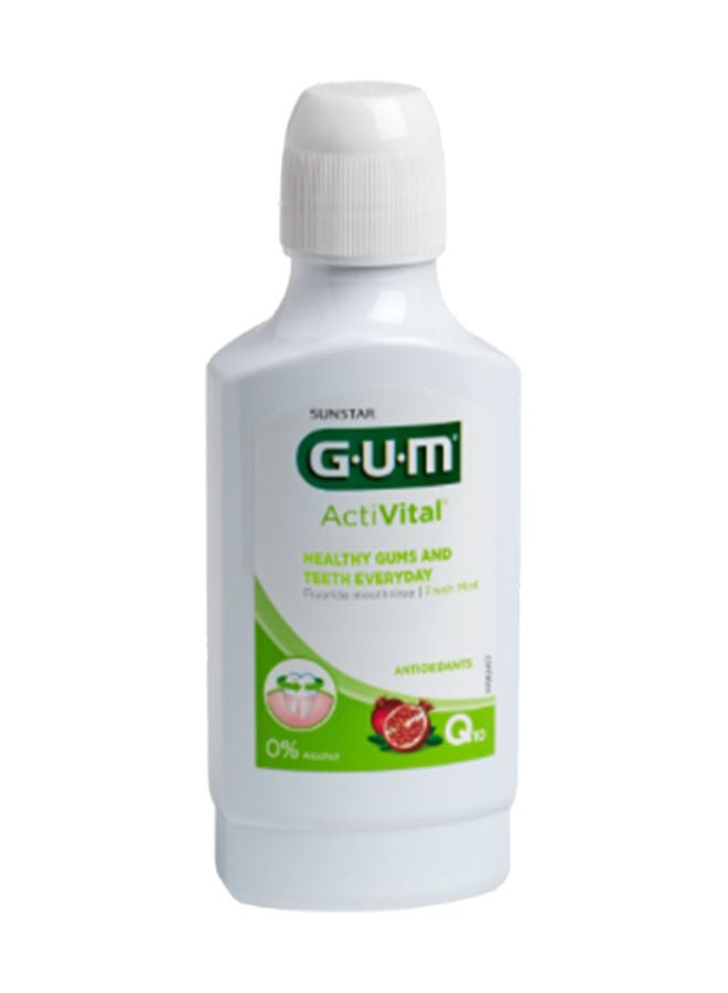 Gum غسول فم سنستار أكتيفيتال Q10 300 مل - Image 1