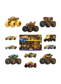 Hot Wheels HWMT 1:64 Bigfoot Trophy Champions Car & Truck Multipack  - Image 2