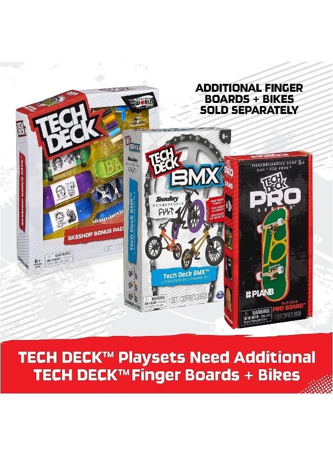 Tech Deck - Tech Deck Concrete DIY Fingerboard Ramp Reusable Concrete Material with Enjoi Fingerboard 6+ Years - Image 1